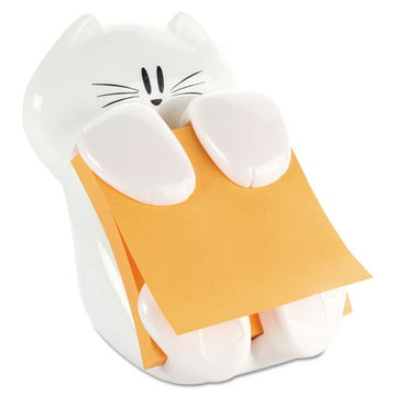 Post-it® Pop-up Notes Super Sticky Pop-up Note Dispenser Cat Shape, 3 X 3, White freeshipping - TVN Wholesale